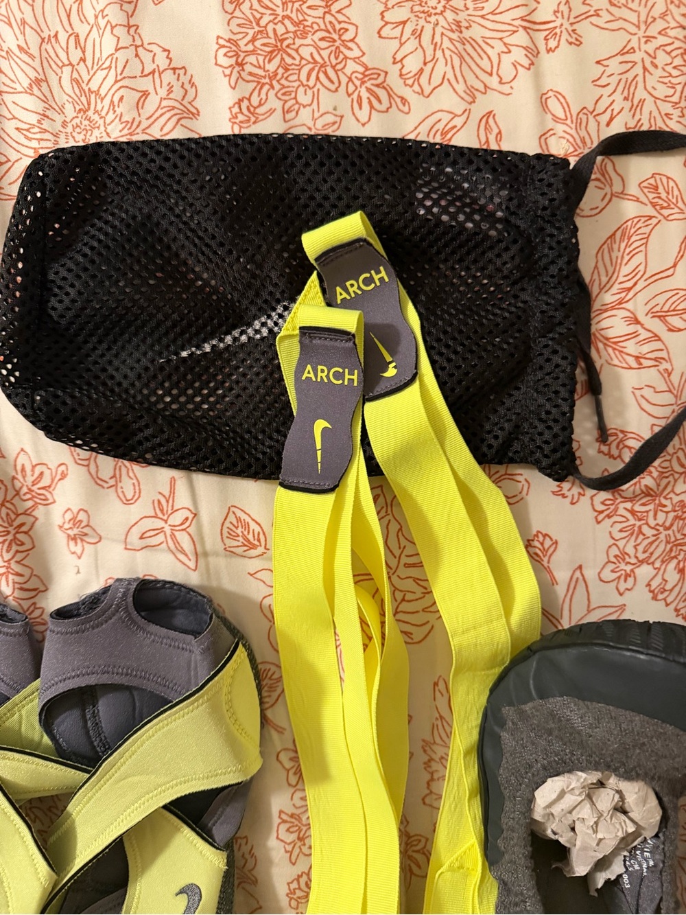 Nike Studio Air Wrap Yellow and Shoes and Ribbons RARE 2012 - Picture 5 of 12